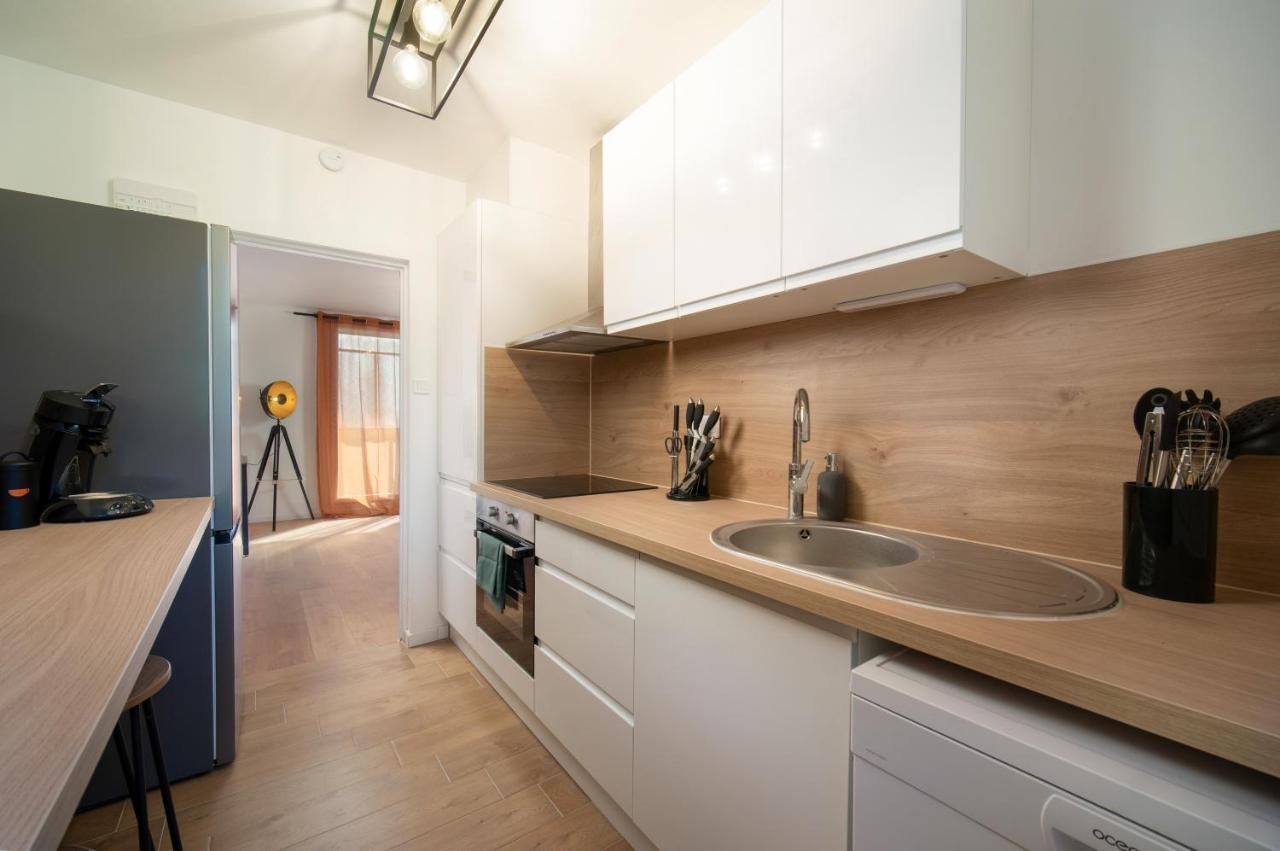 Grand Appartement 3 Chambres Avec Clim Et Balcon 马赛 外观 照片