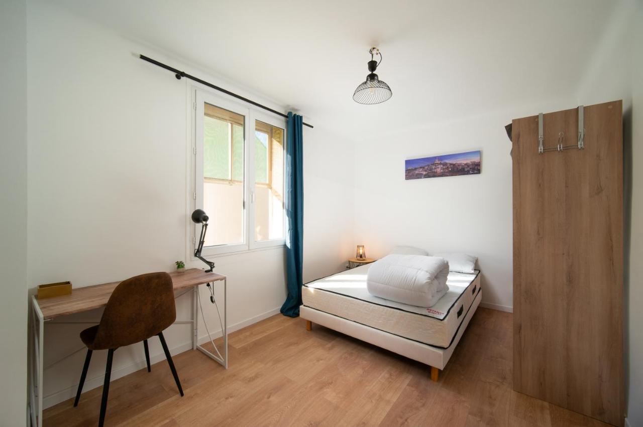Grand Appartement 3 Chambres Avec Clim Et Balcon 马赛 外观 照片