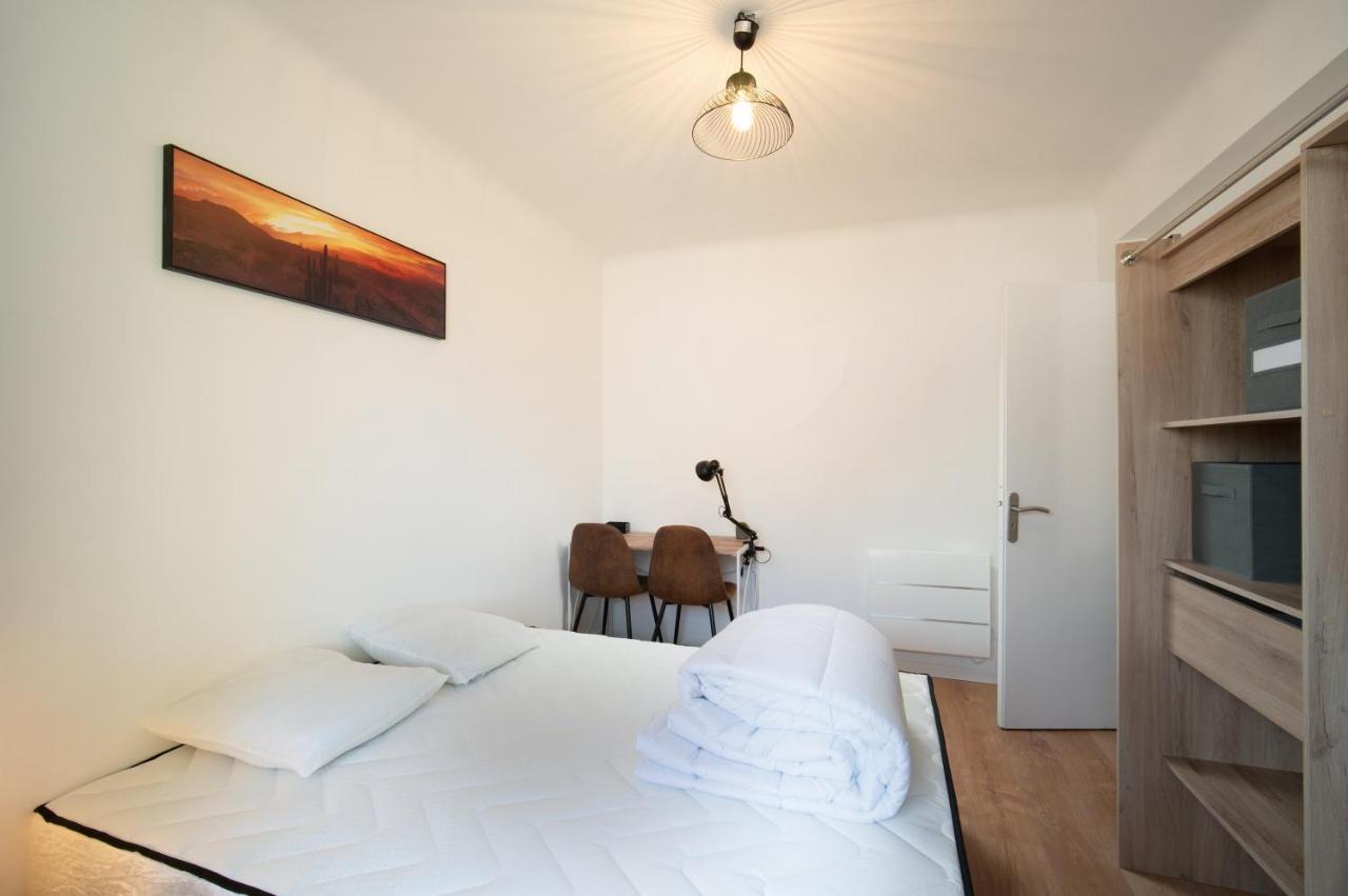 Grand Appartement 3 Chambres Avec Clim Et Balcon 马赛 外观 照片