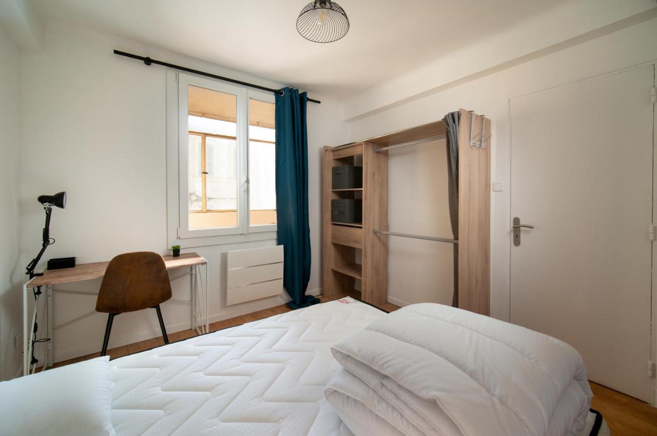 Grand Appartement 3 Chambres Avec Clim Et Balcon 马赛 外观 照片